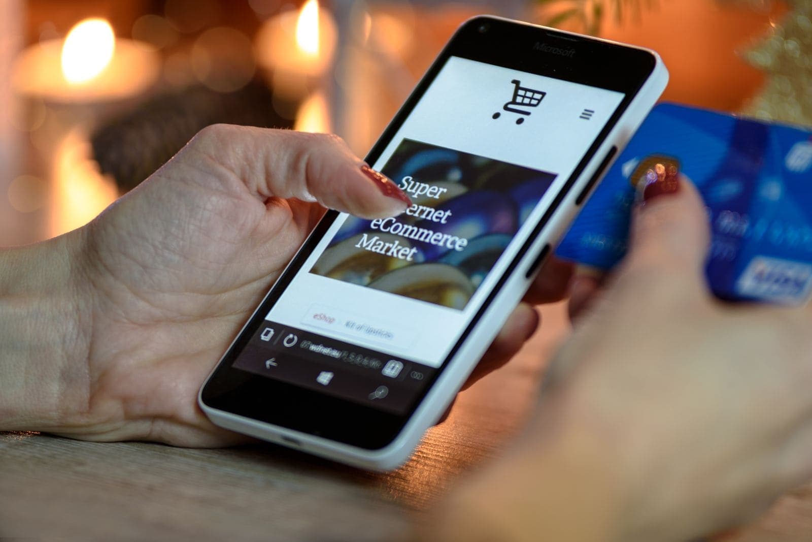Architecture connecting merchandising applications, domain services and commerce adapters